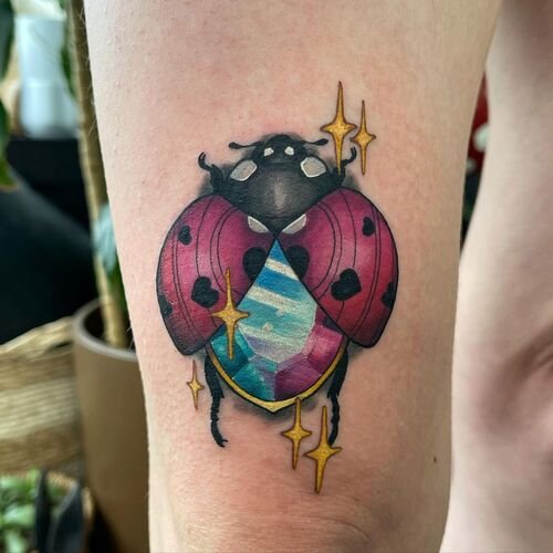 Ladybug Tattoo 1