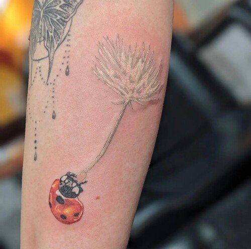 Whimsical Ladybug Idea tattoo
