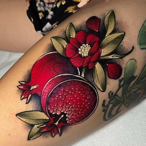 Pomegranate Tattoo 15