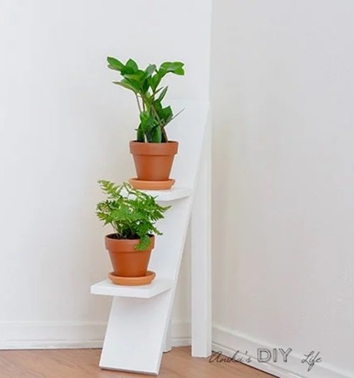 DIY Corner Plant Stand Ideas for Houseplants