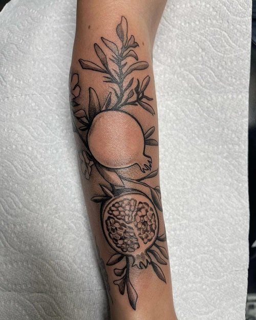 Pomegranate Tattoo 3