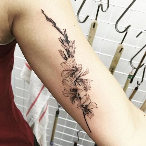 Tattoo of March Birth flower meaning 3