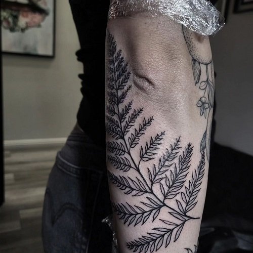 Spiritual Tattoos Related to Plants 5
