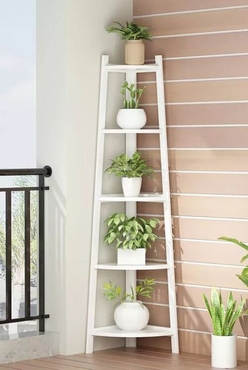 Tall Ladder Corner Stand