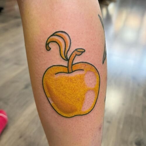 A Golden Apple tattoo ideas