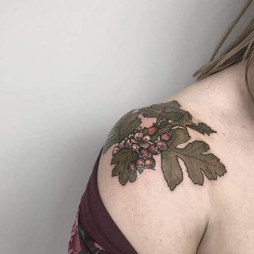 Tiny Hawthorns Should Piece May Birth Flower Tattoo Ideas
