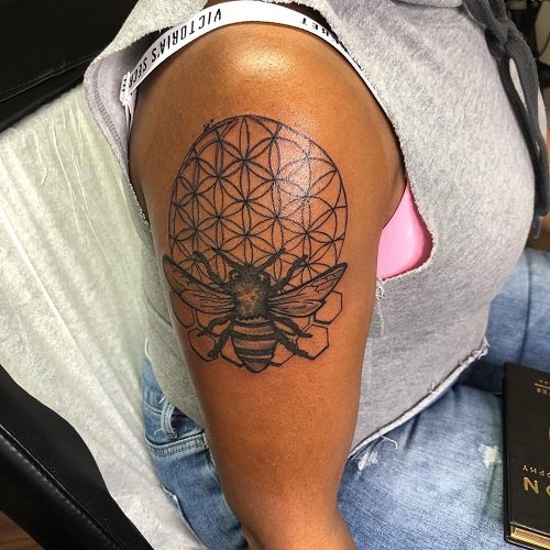 Inspirational Root of Life Ink Idea Tattoo Designs 