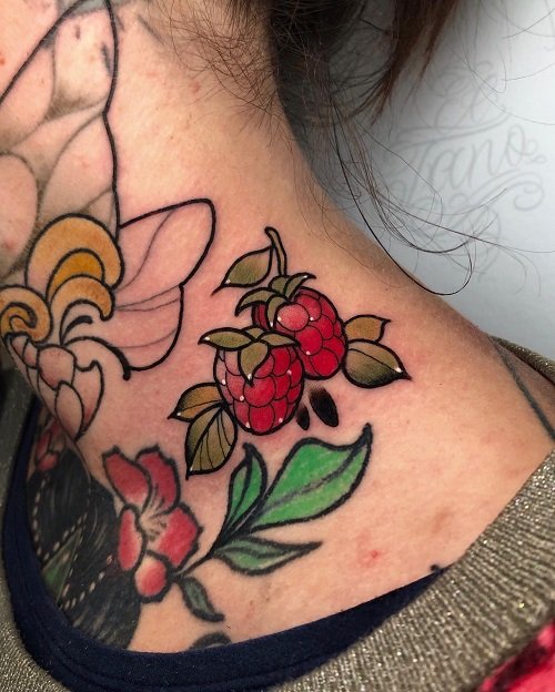 Raspberries Tattoo 2
