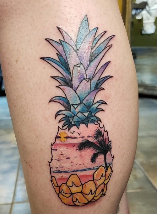 83 Edgy Pineapple Tattoo Ideas - Tattoo Glee
