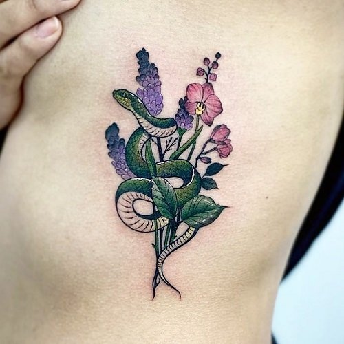 wildflower tattoo 5