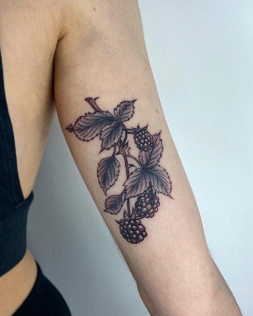 blackberry tattoos 4