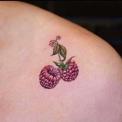 Raspberries Tattoo 6