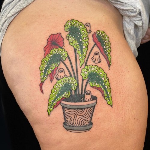 begonia tatto designs 3