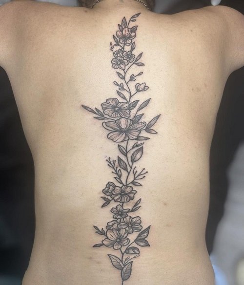wildflower tattoo designs 6
