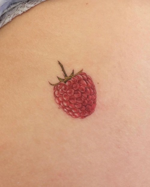 Raspberries Tattoo 8
