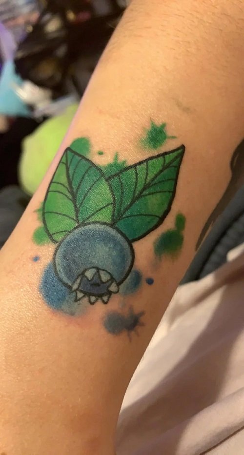 blueberry tattooo design 4