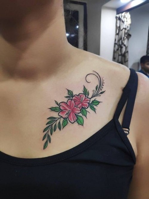 wildflower tattoo 