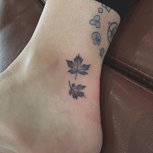 Tattoo tagged with: flower, small, dabytz, micro, inner arm, sprig, tiny,  ifttt, little, nature, illustrative | inked-app.com