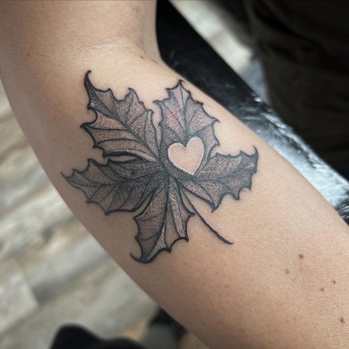 Heart and Maple Leaf