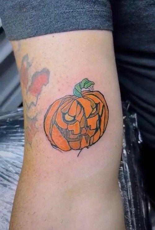 Laughing Pumpkin tattoo ideas