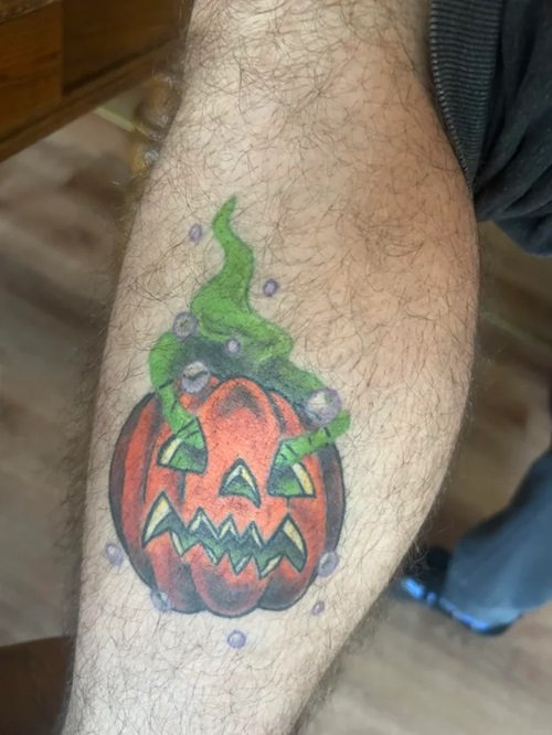 Poisoned Pumpkin tattoo ideas