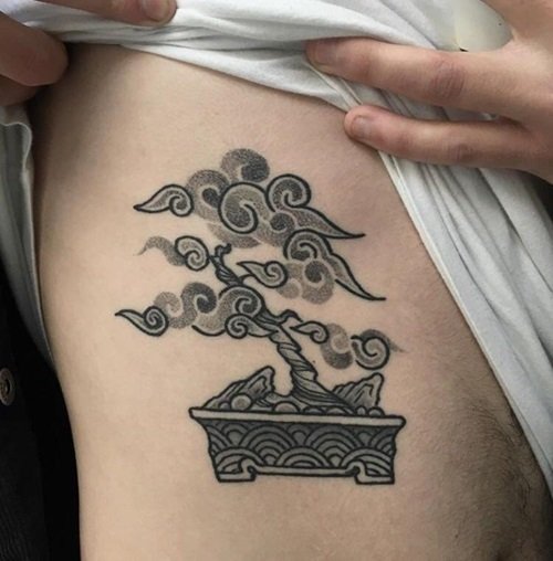 Traditional Bonsai Tree tattoo
