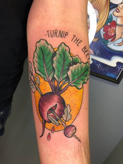 Turnip the Beet Tattoo
