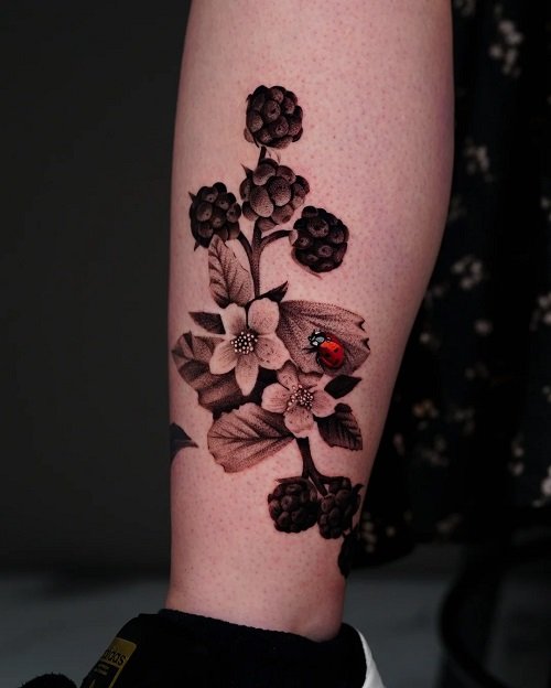 blackberry tattoo ideas 6
