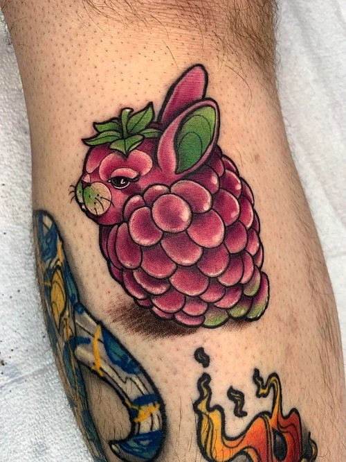 raspberry tattoo 5