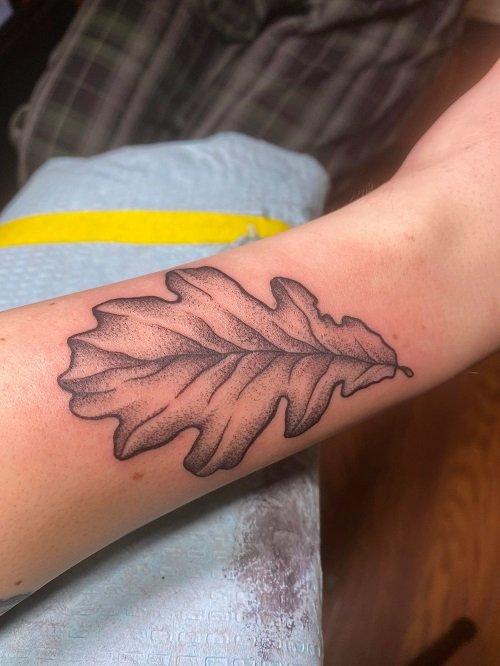 Oak Leaf tattoo ideas 