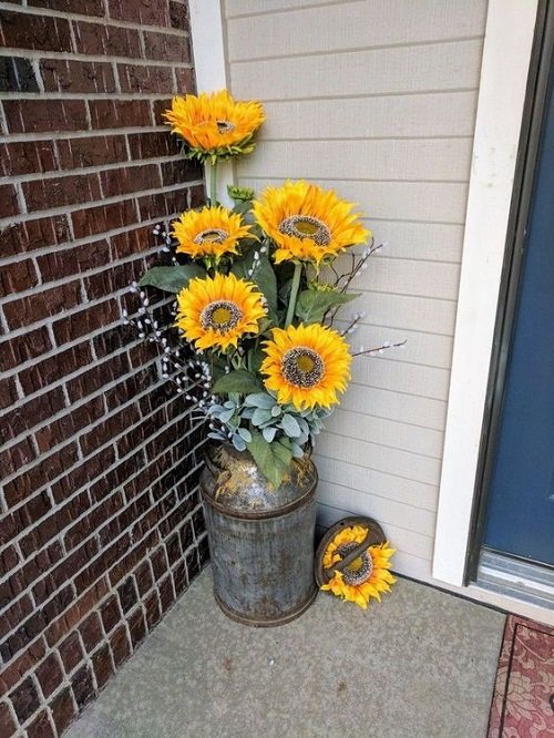 Sunflower Arrangement Ideas 5