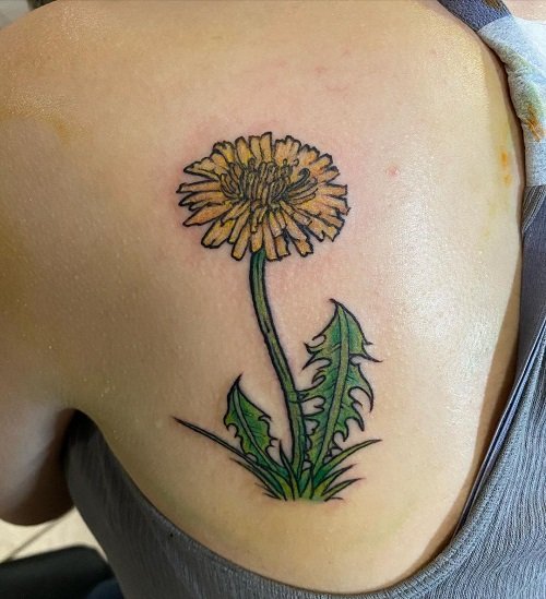 Dandelion Tattoo ideas 29