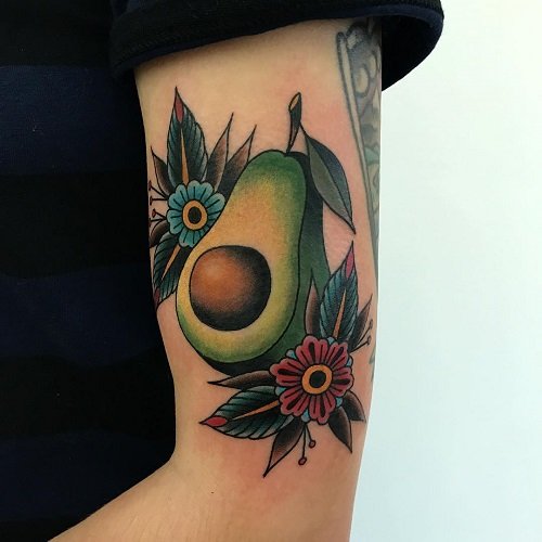 avocado tattoos 7