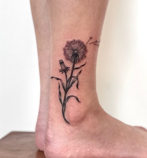 Dandelion Tattoo ideas 10