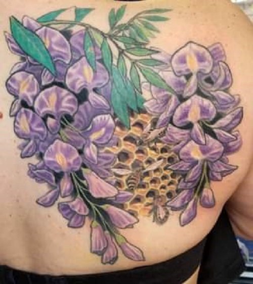 wisteria tattoos 2