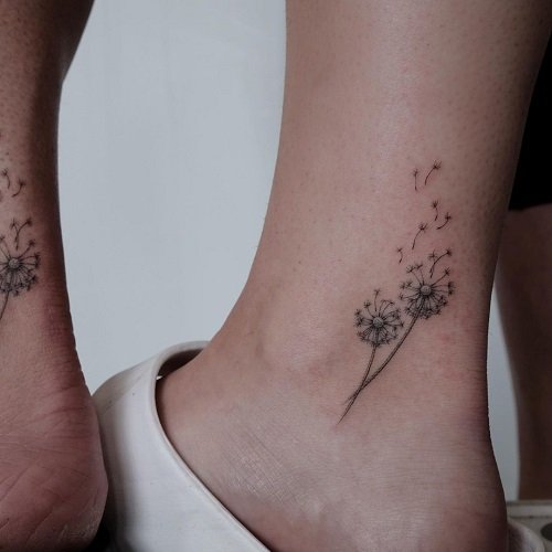 Dandelion Tattoo ideas 22