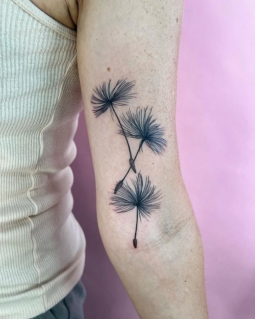 Dandelion Tattoo ideas 13