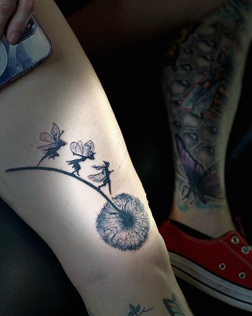 Dandelion Tattoo ideas 34