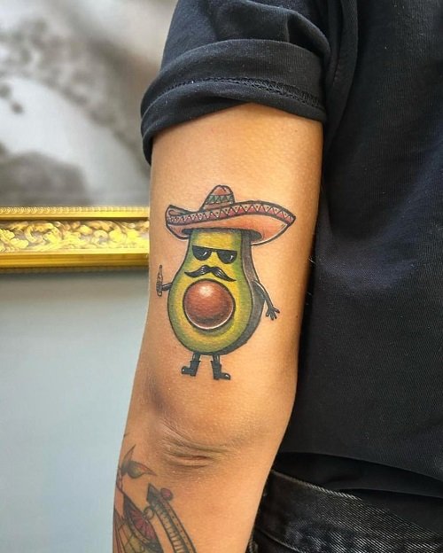 avocado tattoos 10