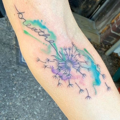 Dandelion Tattoo ideas 28