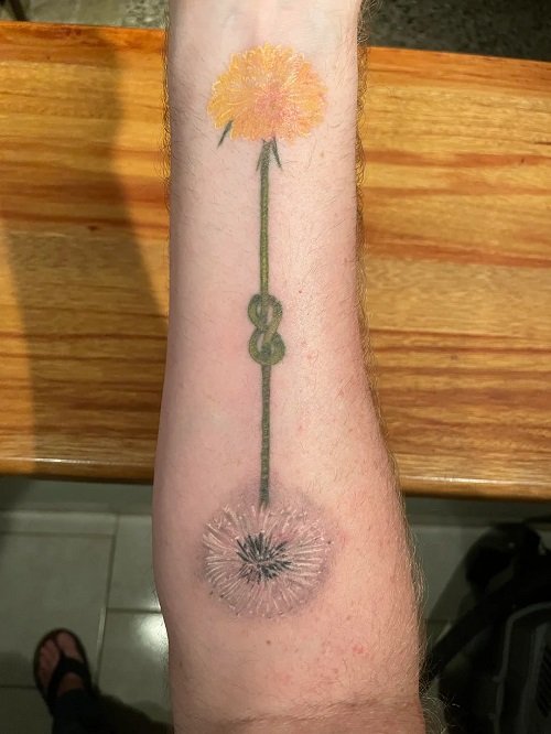 Dandelion Tattoo ideas 2