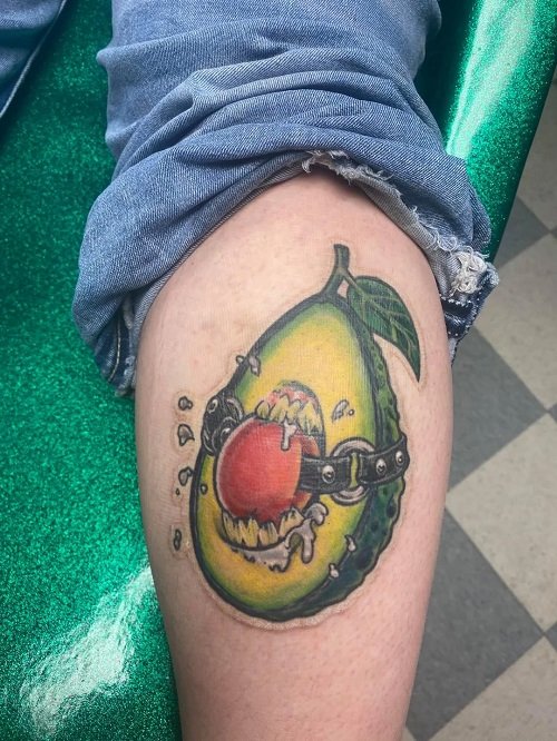 avocado tattoos 6