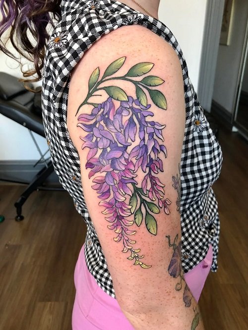 wisteria tattoos 1