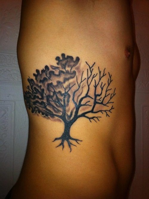 oak leaf tattoos 4