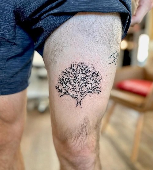 oak tree tattoos 7
