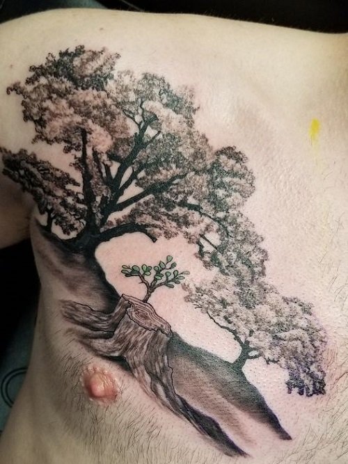 oak tree tattoos 17