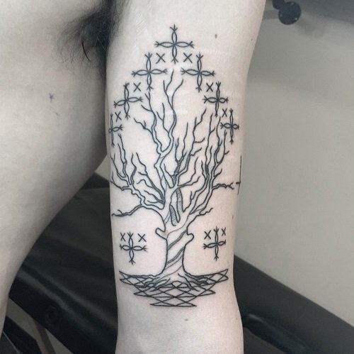 oak tree tattoos 8