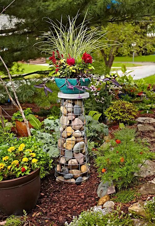 Ideas for Container Gardens Stands 2