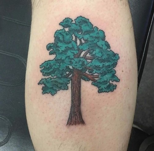 oak tree tattoos 1