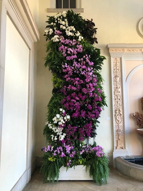 Orchid Tower Arrangement ideas 